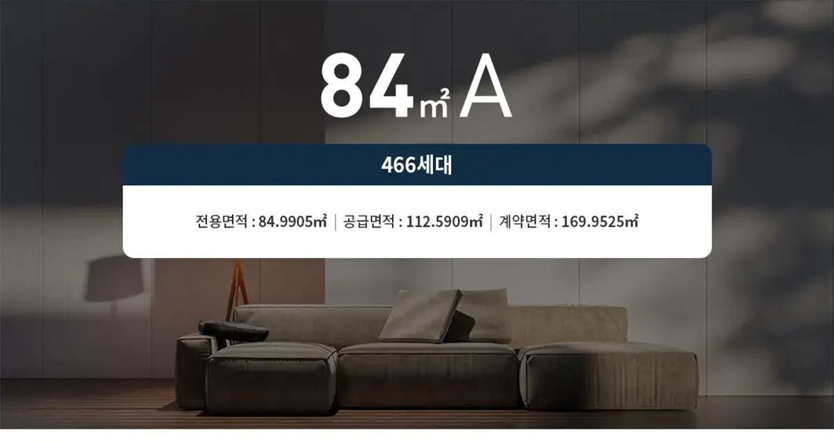 84a타입 세대수